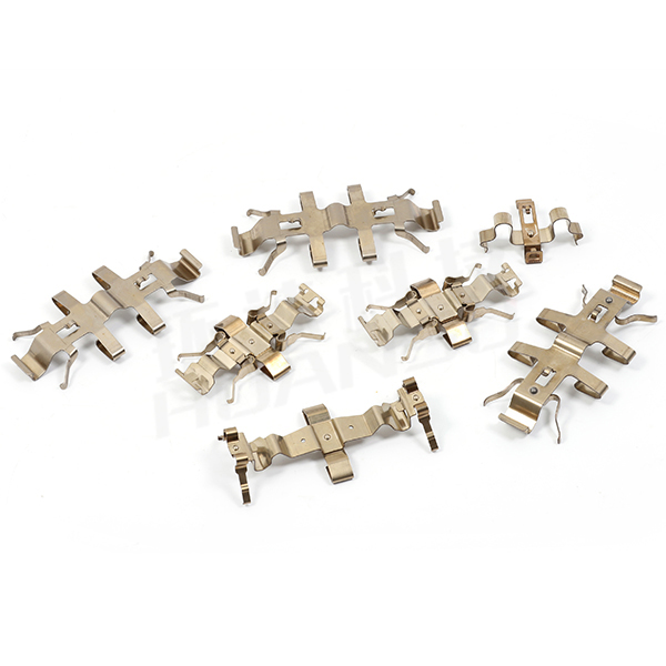 Fixed caliper spring sheet